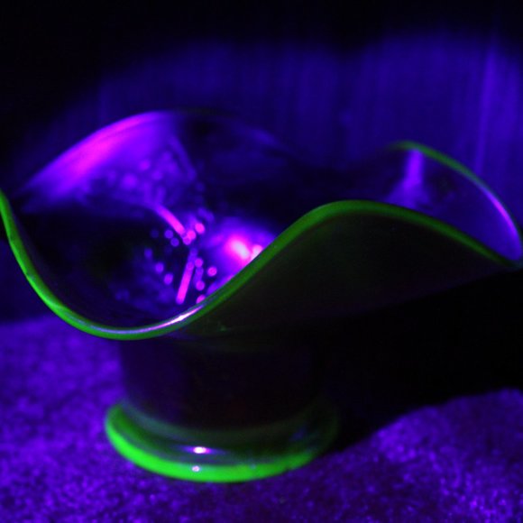 Fenton Art Fenton Fluted Marigold Holly Bowl Poshmark